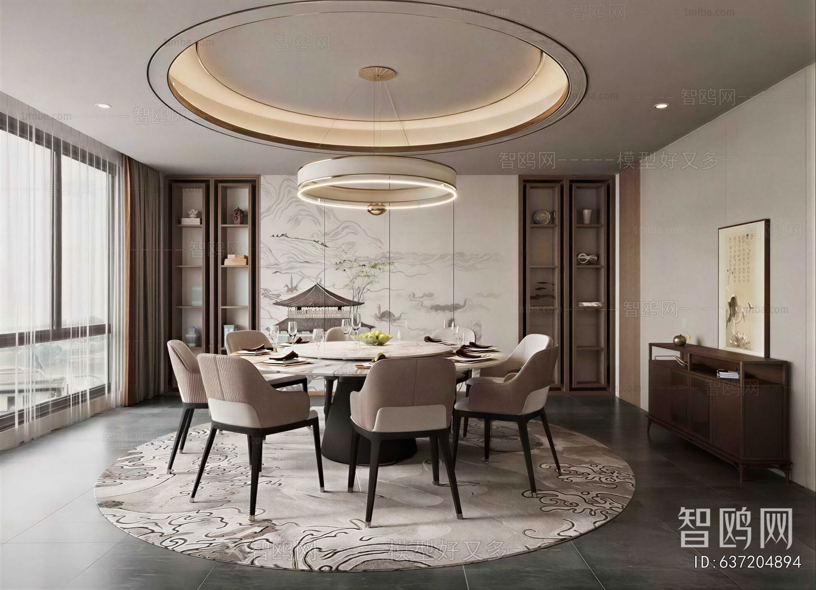 New Chinese Style Restaurant Box