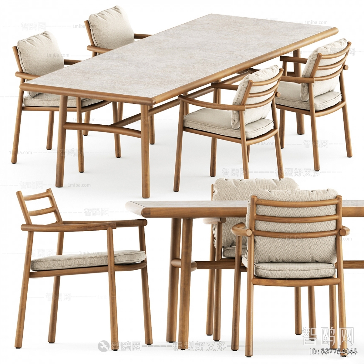 Nordic Style Dining Table And Chairs