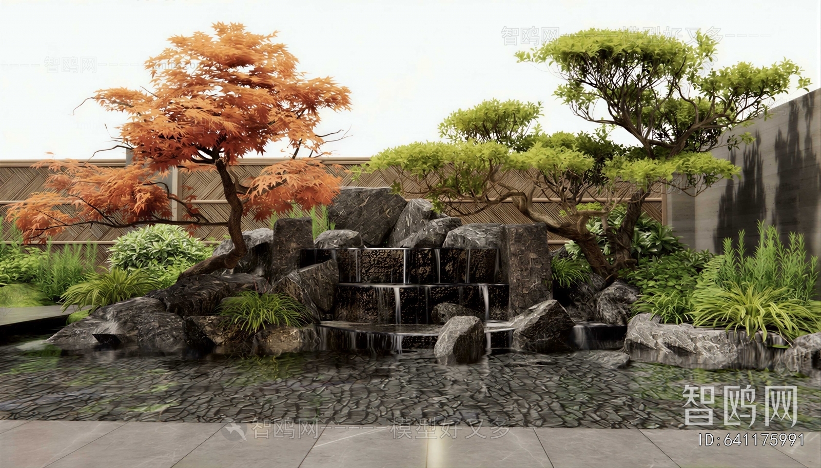 Japanese Style Courtyard/landscape