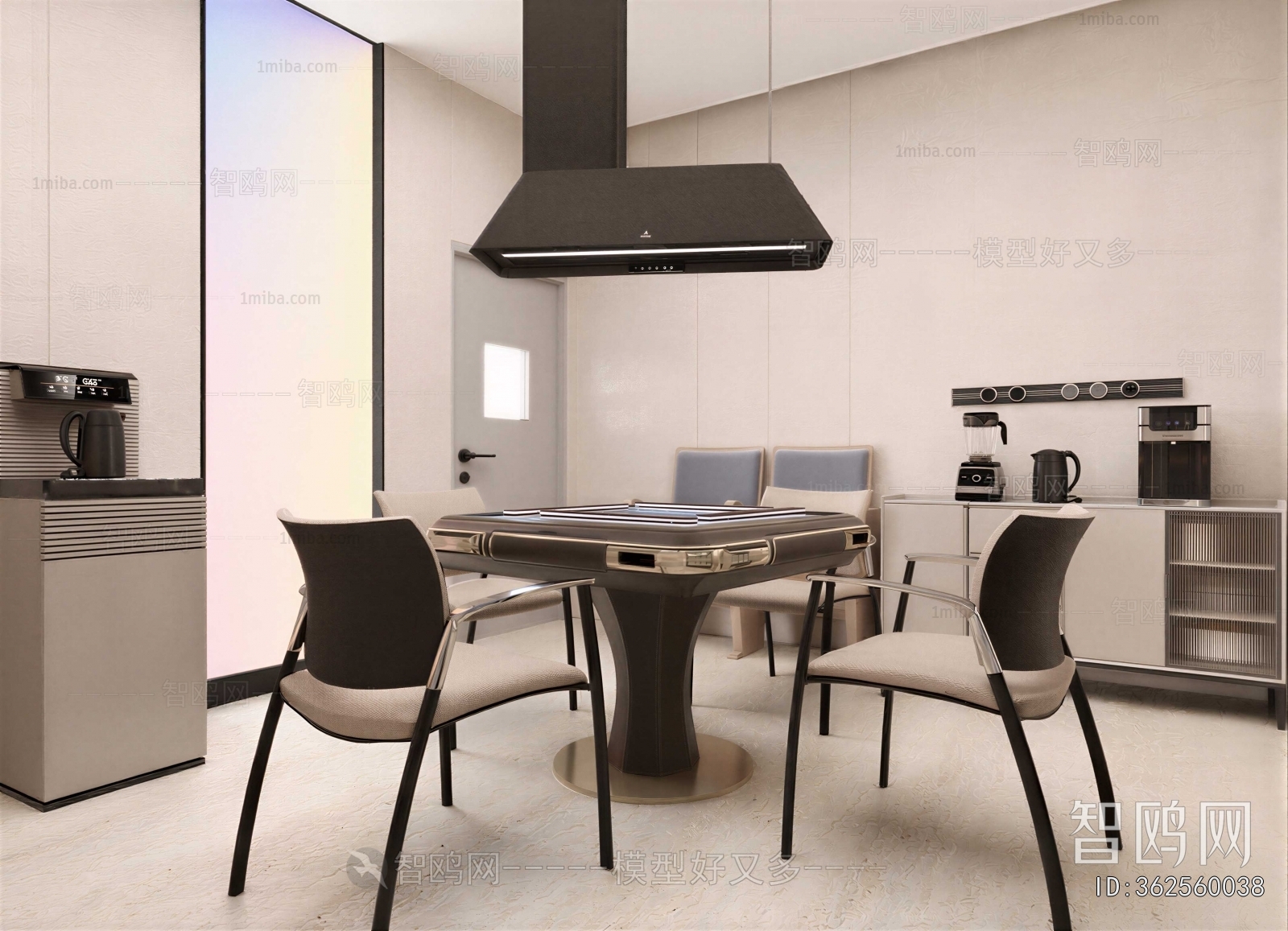 Modern Mahjong Tables And Chairs