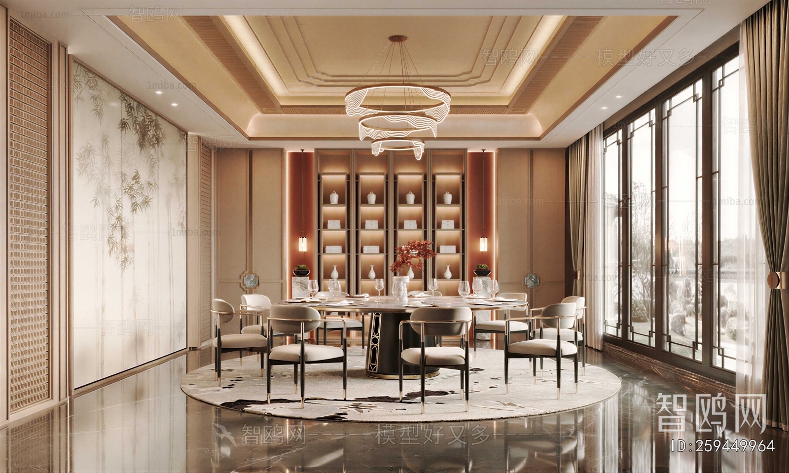 New Chinese Style Restaurant Box