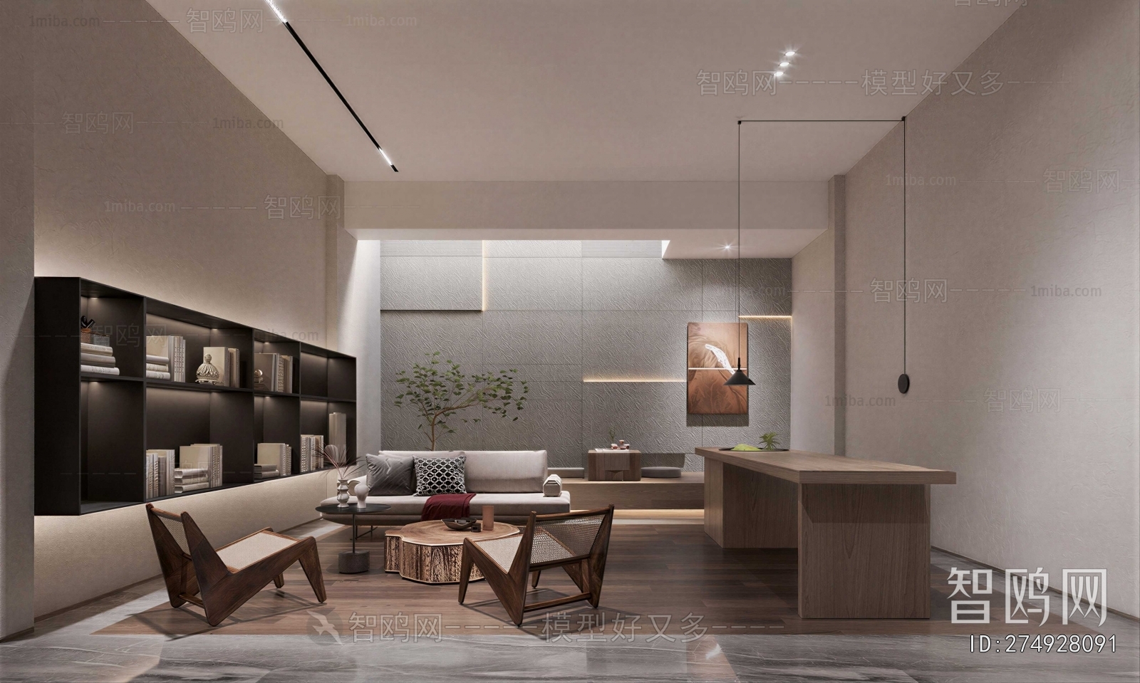 Wabi-sabi Style Rest And Entertainment