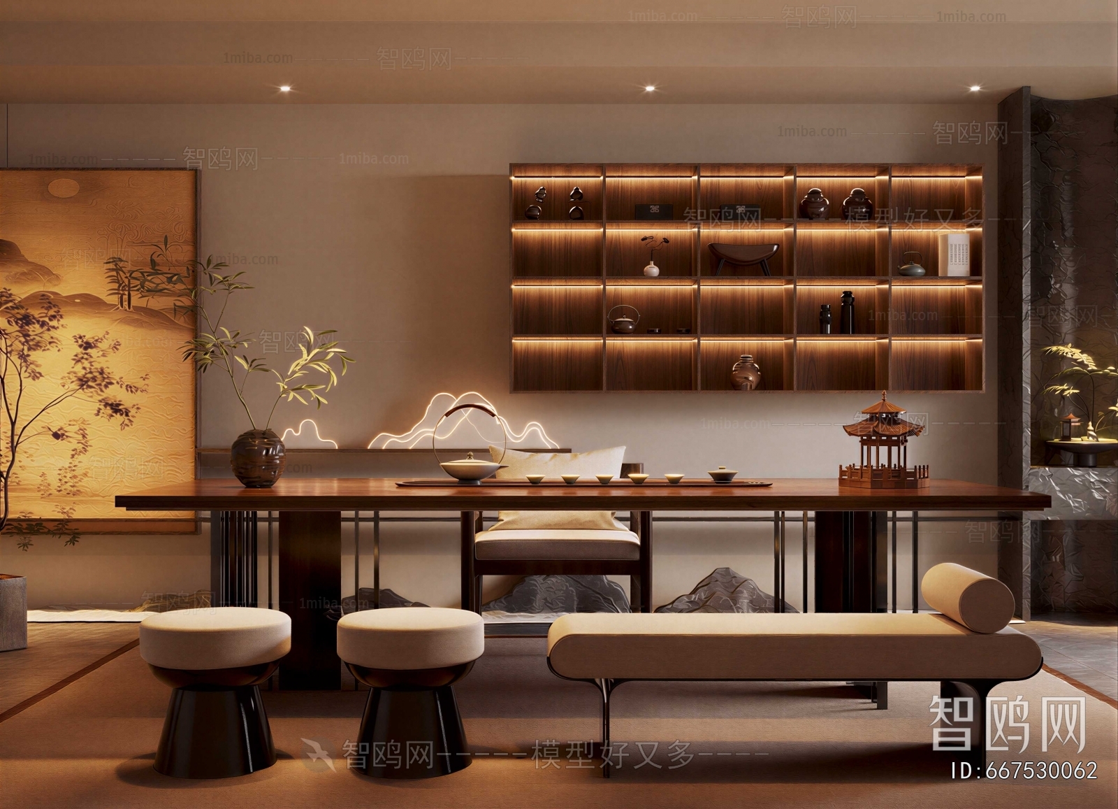 New Chinese Style Tea House