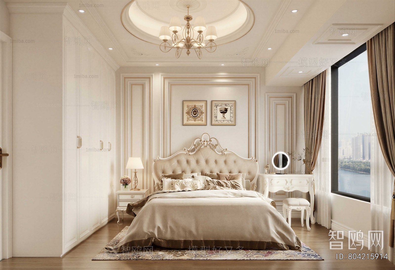 European Style Bedroom