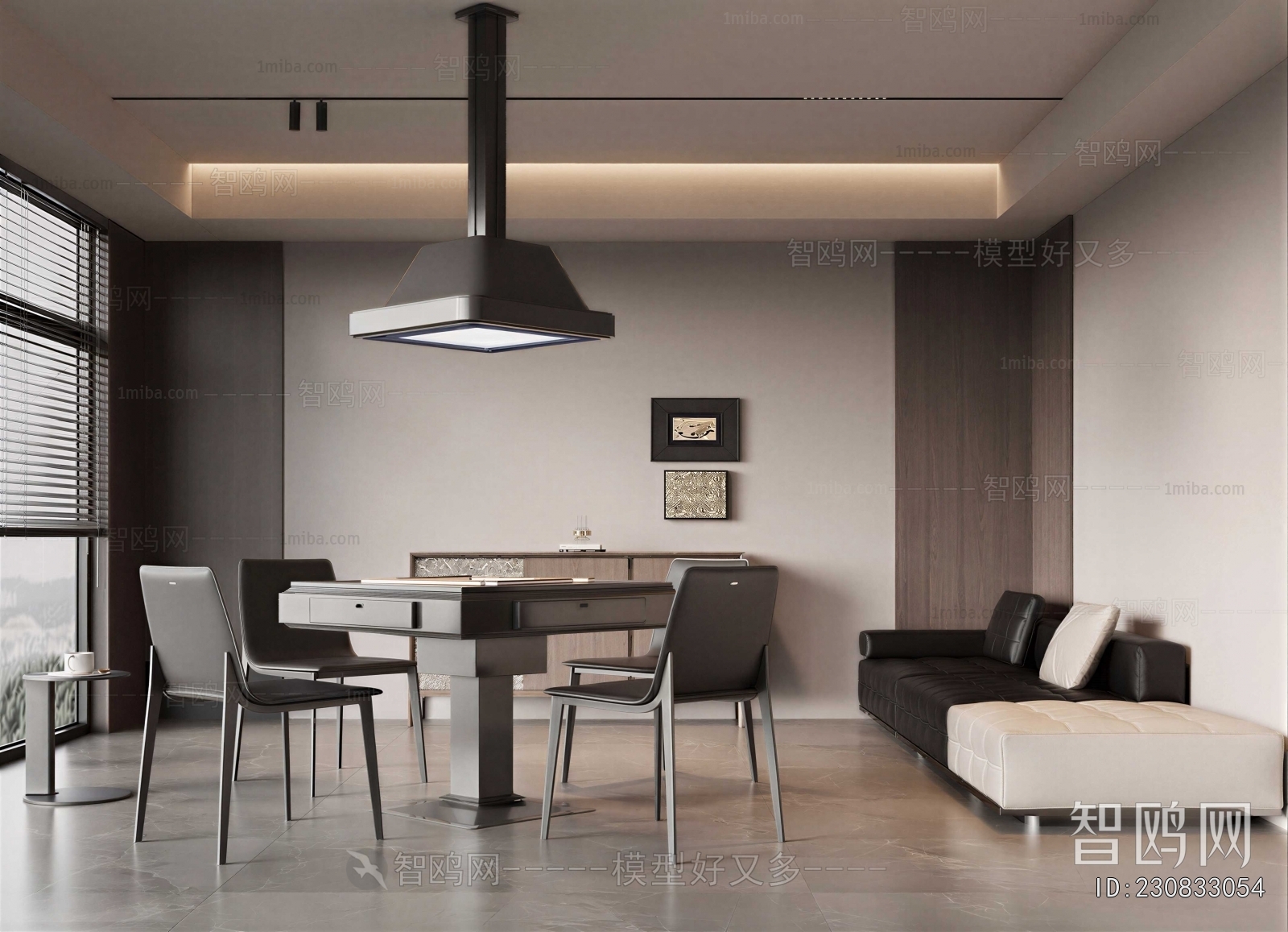 Modern Chess And Card Room