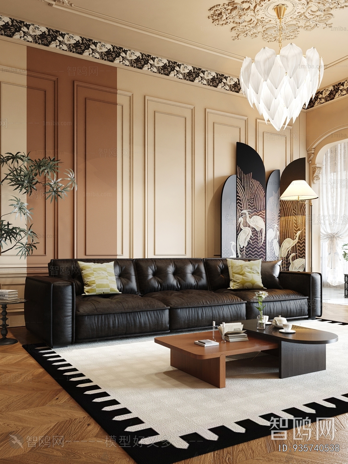 French Style A Living Room