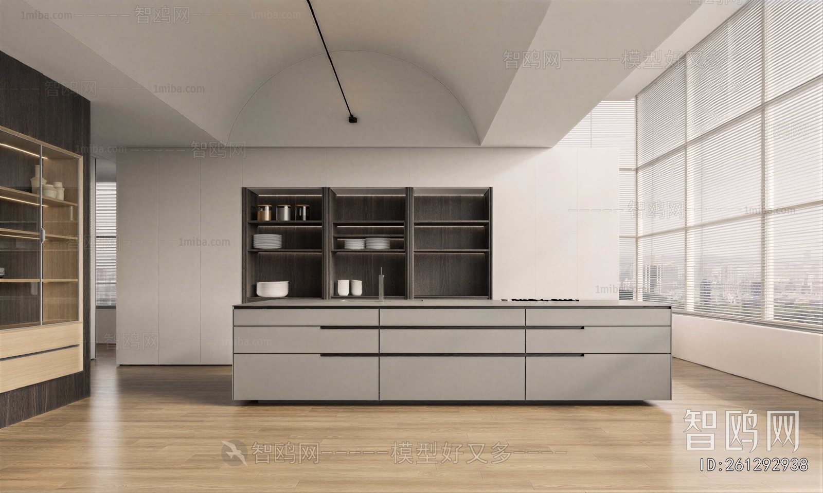 Modern The Kitchen