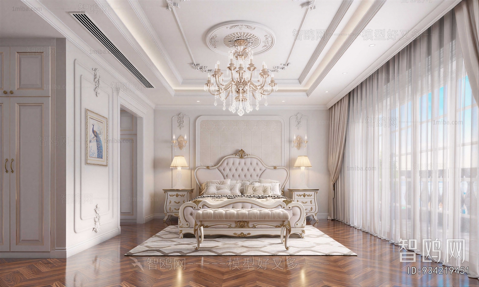 European Style Bedroom
