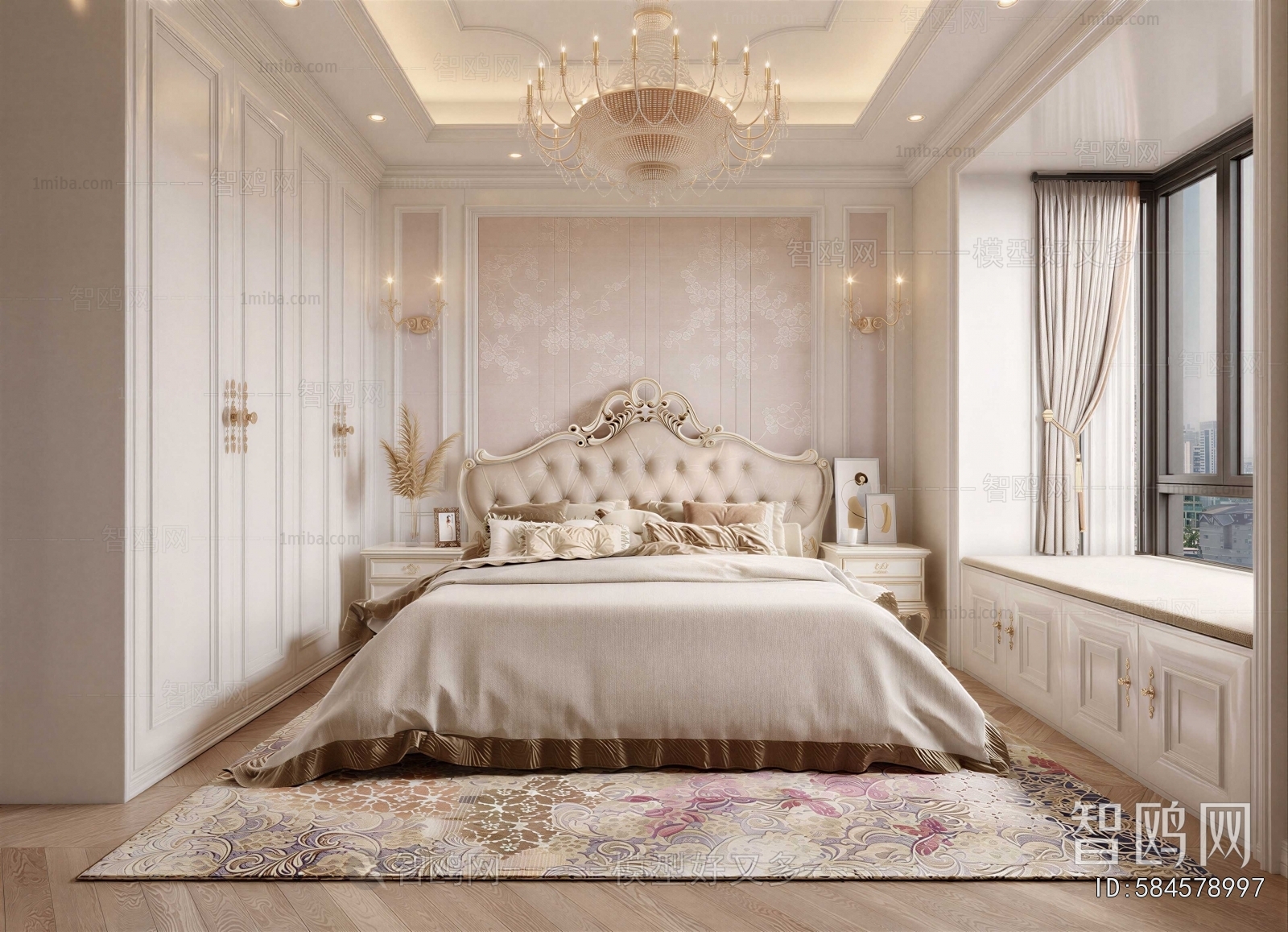 European Style Bedroom