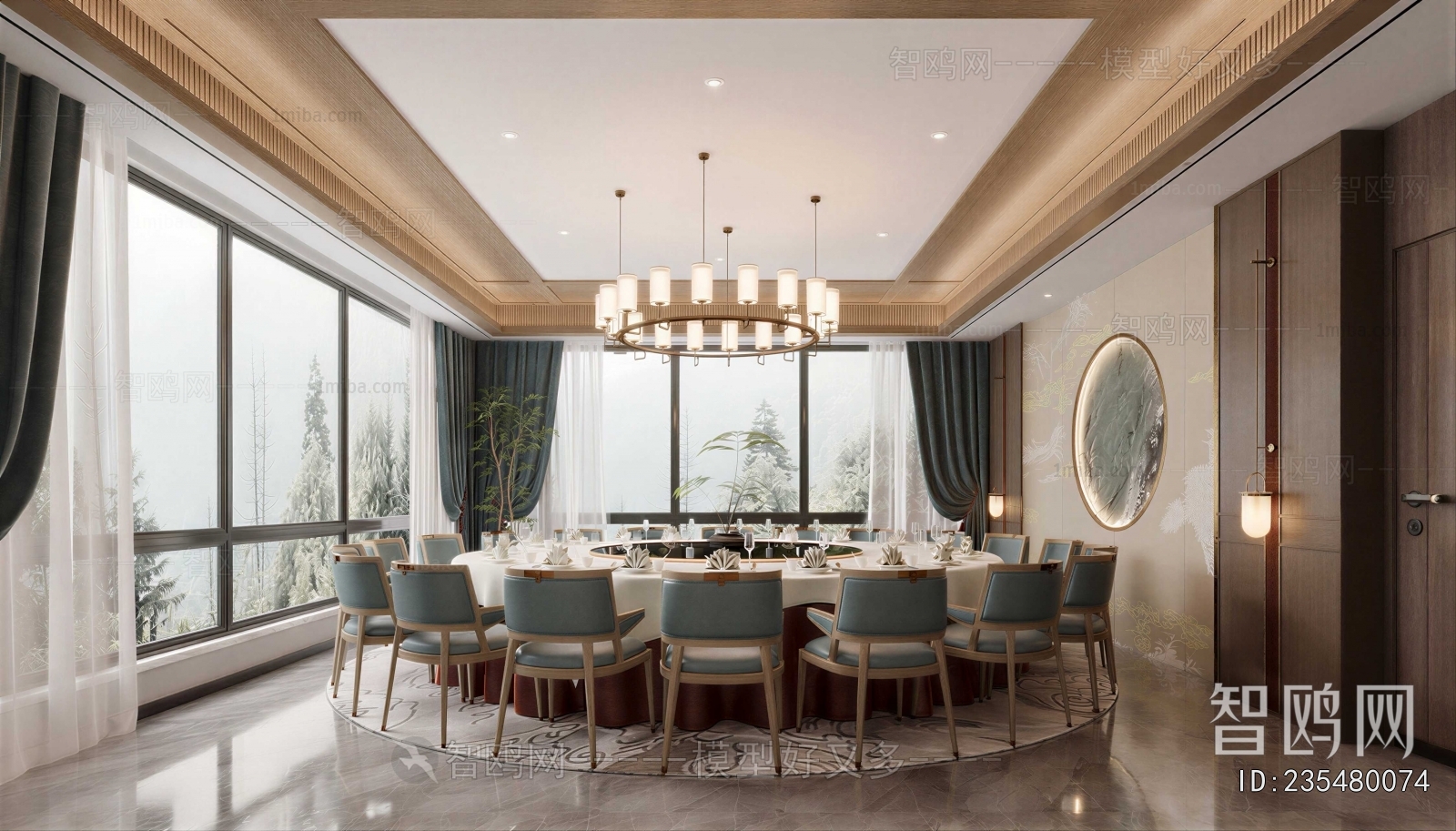 New Chinese Style Restaurant Box