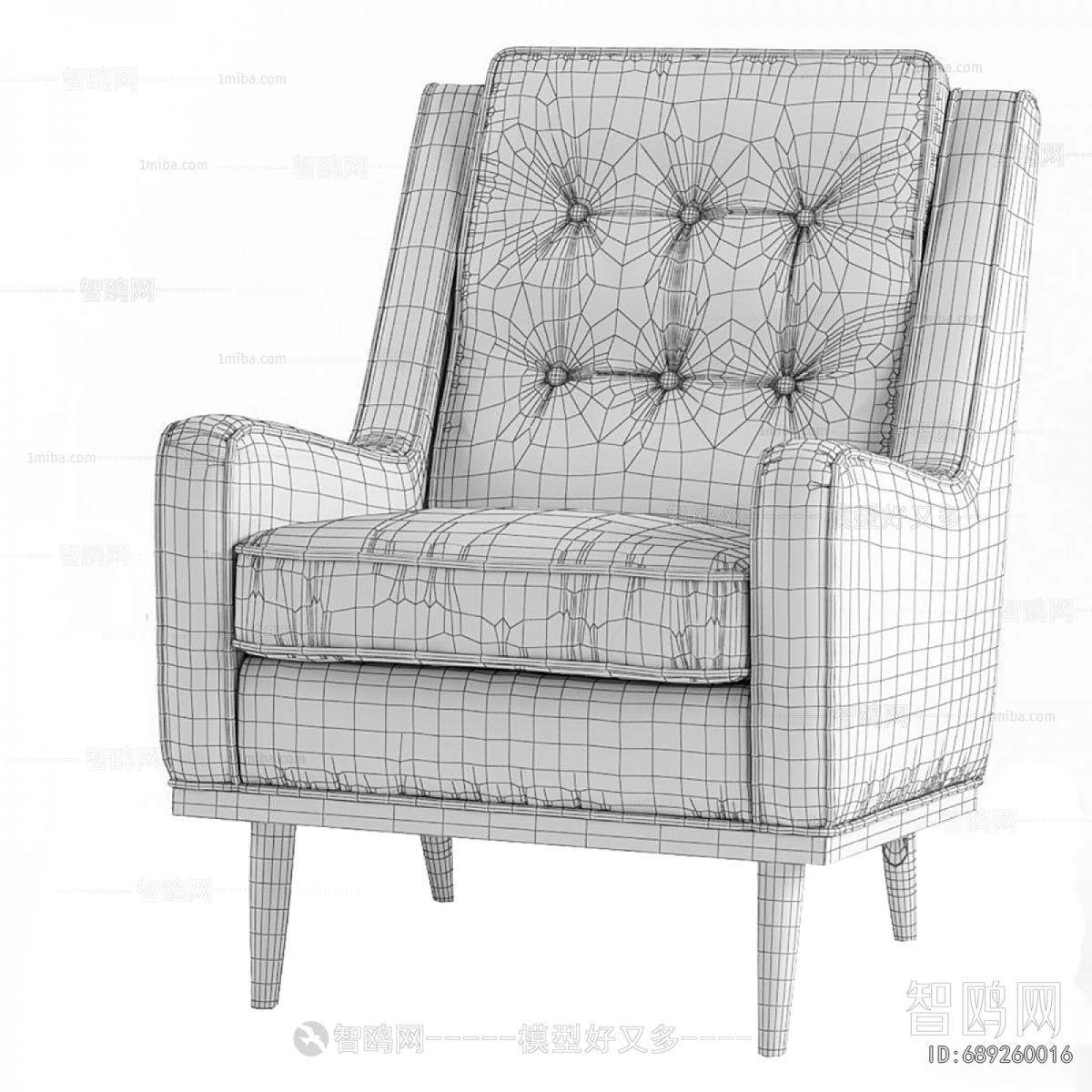 European Style Single Sofa