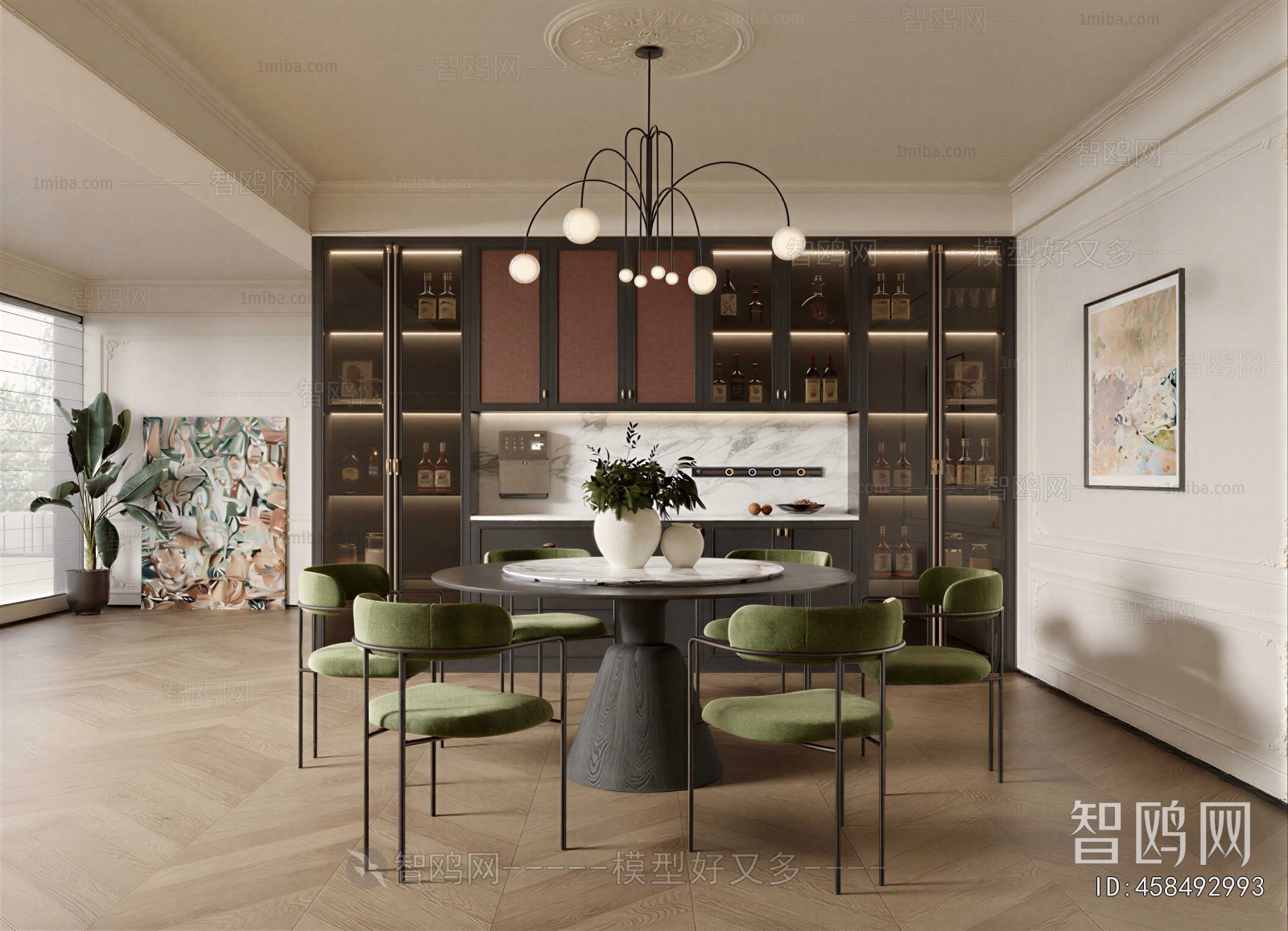 French Style Dining Room