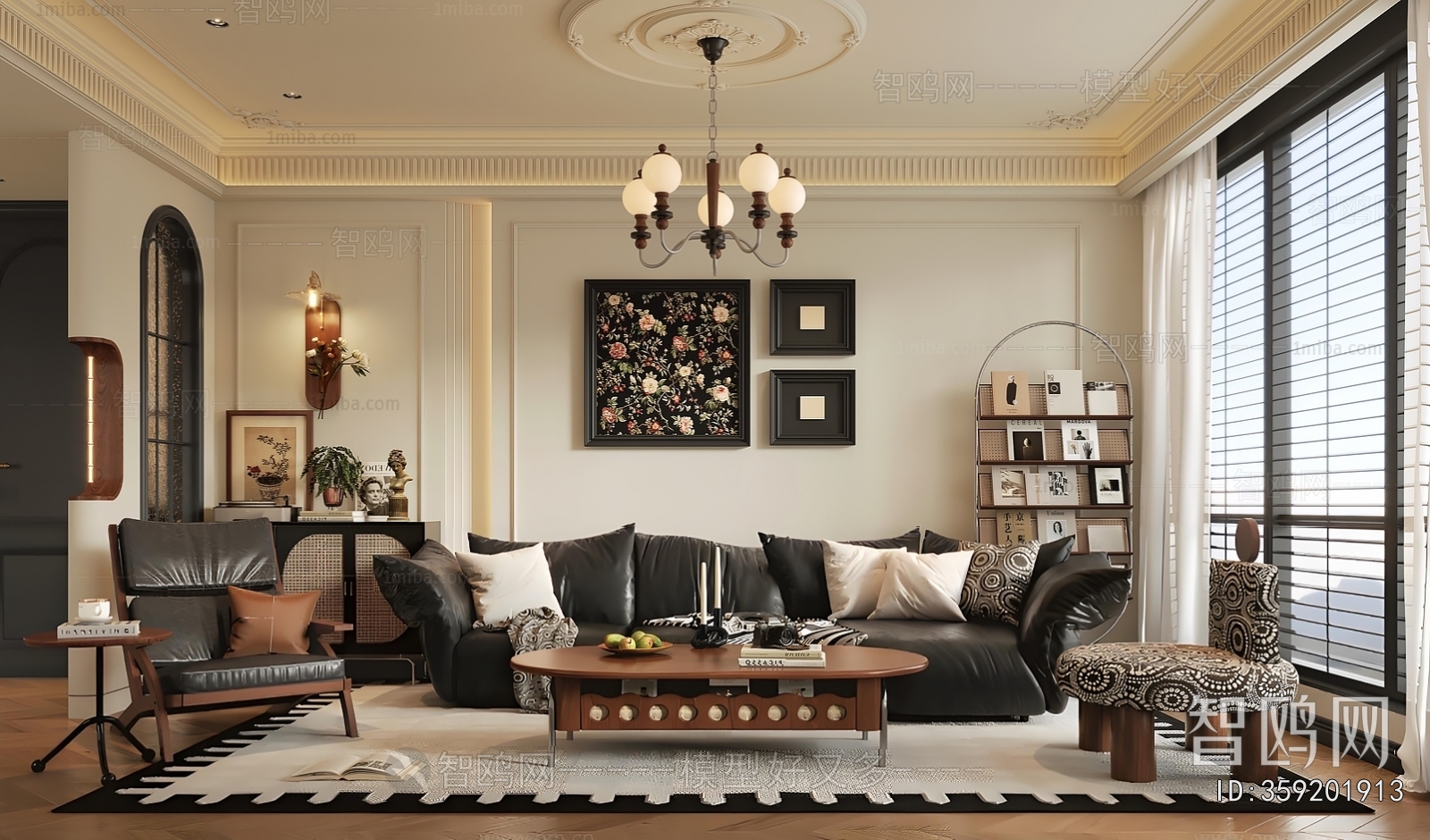 French Style A Living Room