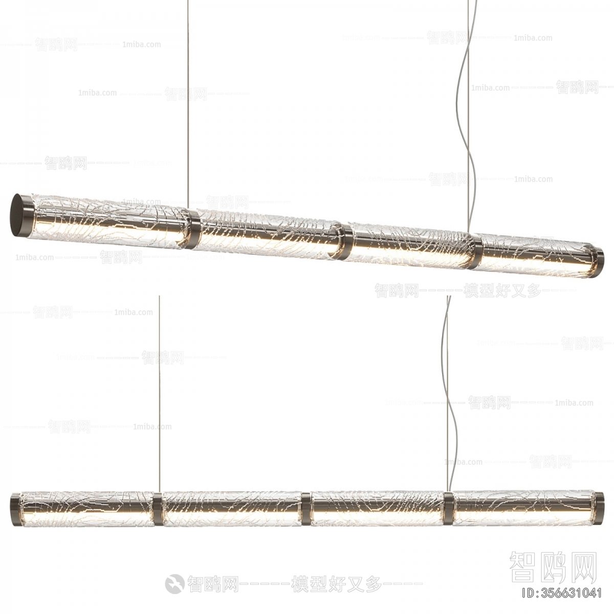 Modern Long Chandelier