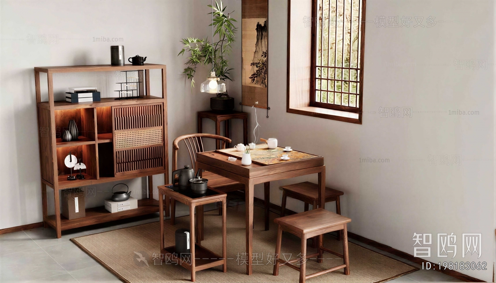 Chinese Style Tea Tables And Chairs