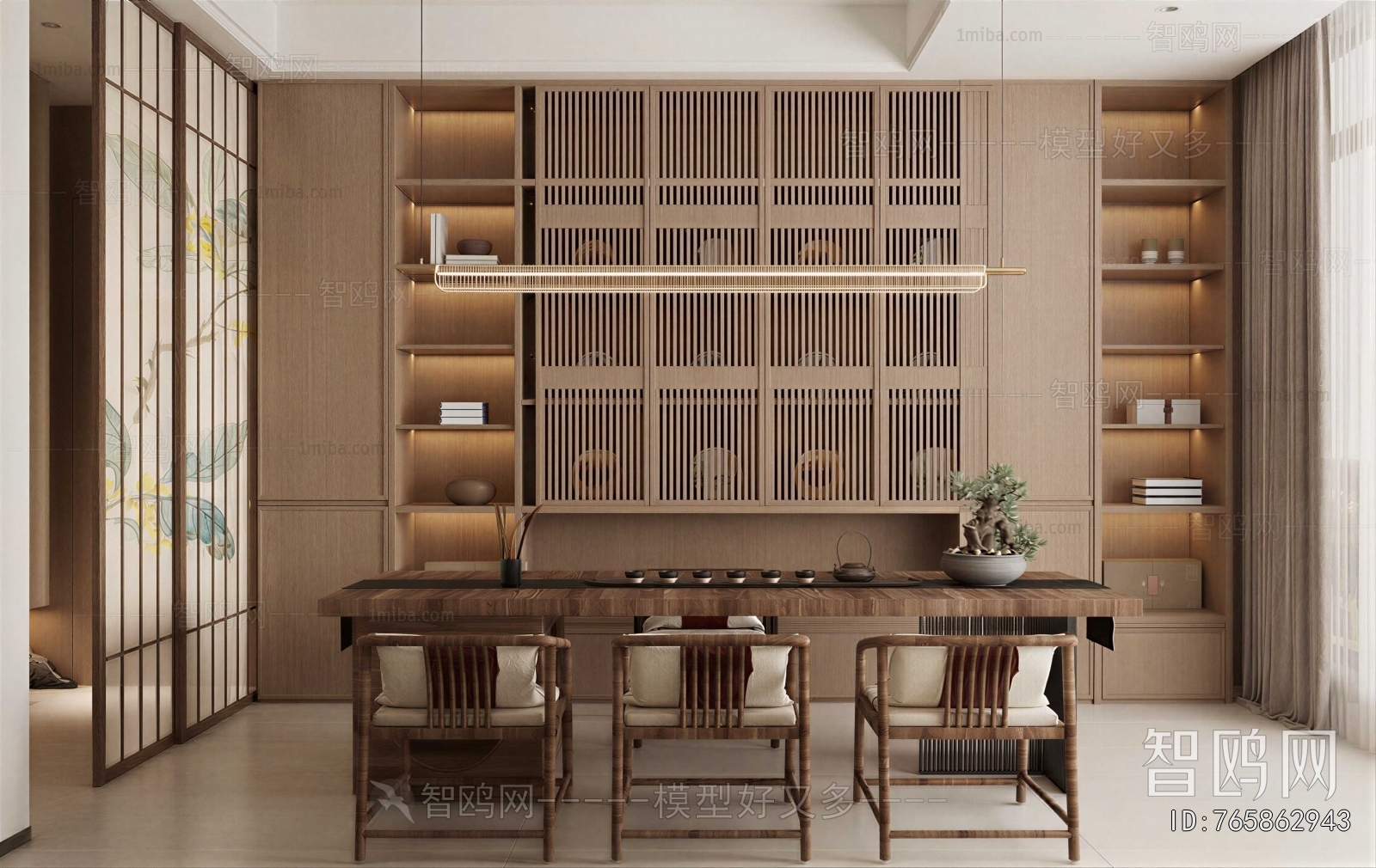 New Chinese Style Tea House