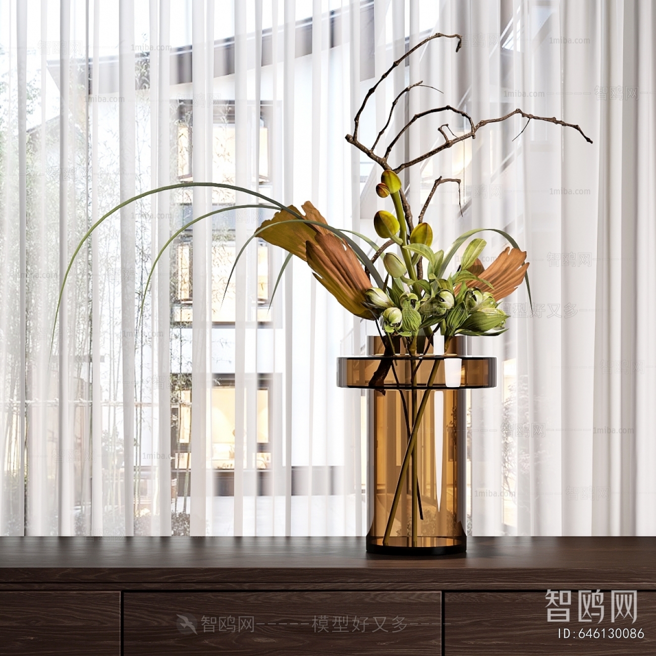 Modern Flower Arrangement