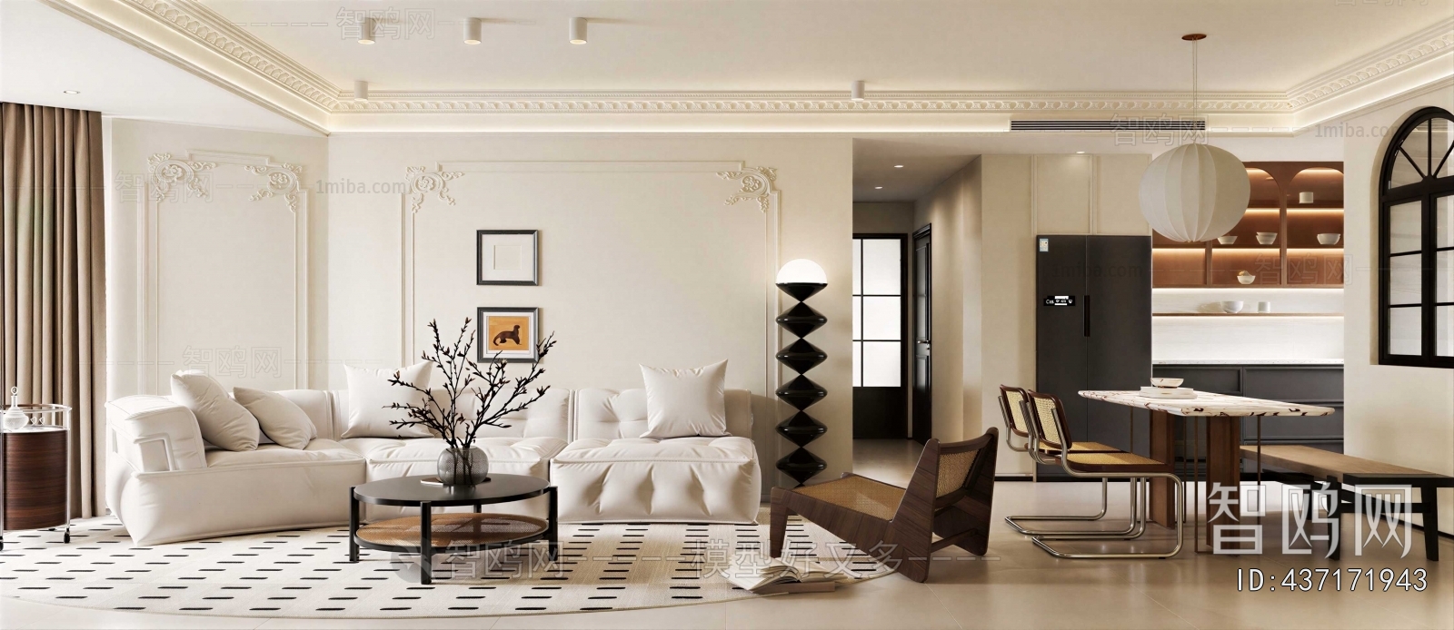 French Style A Living Room