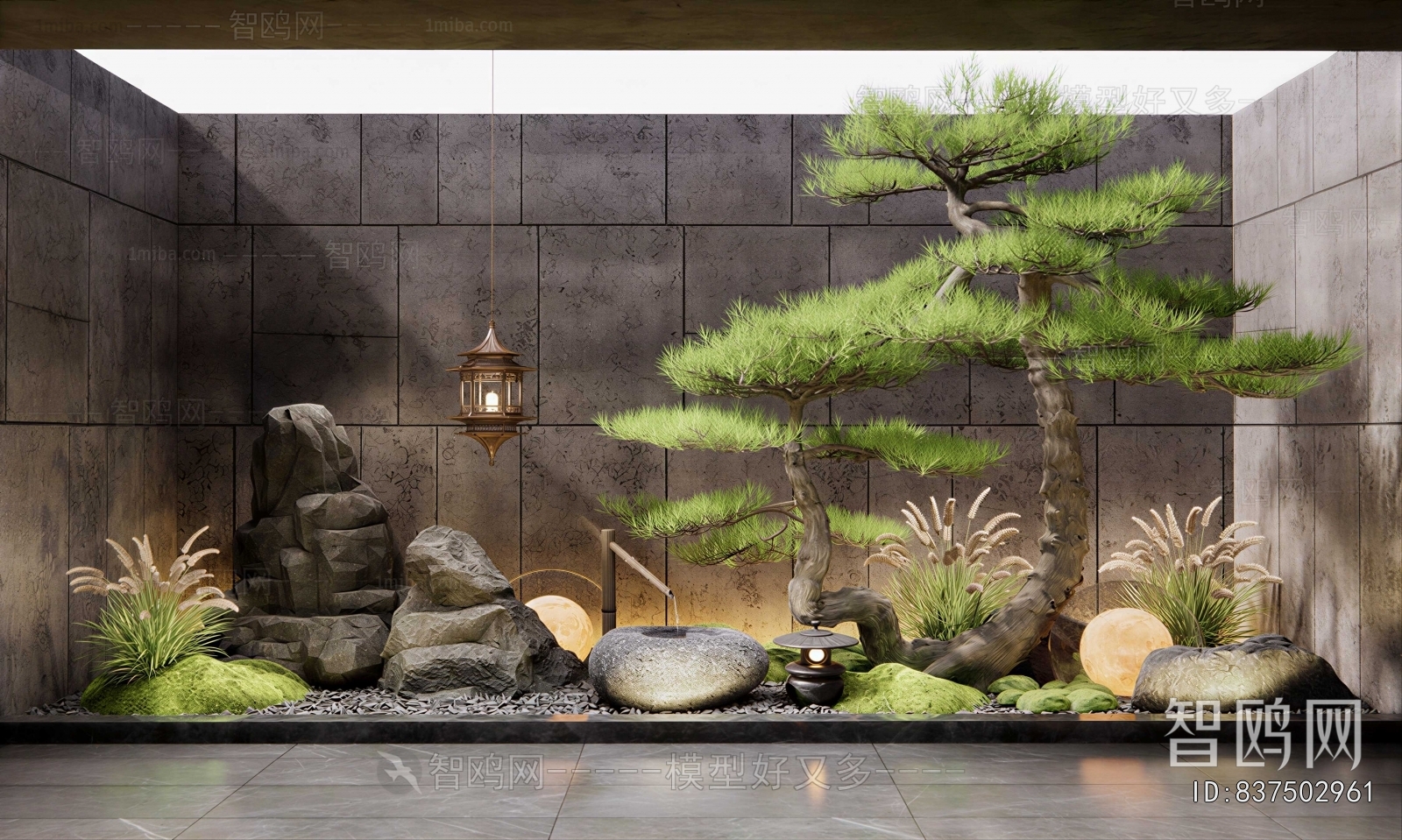 New Chinese Style Plant Landscaping