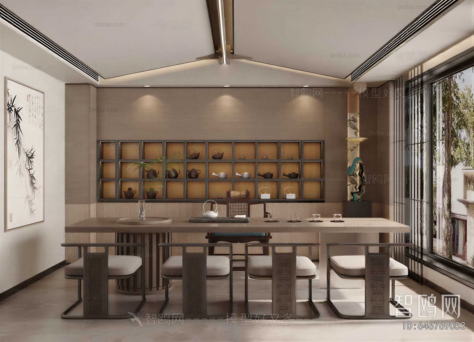 New Chinese Style Tea House