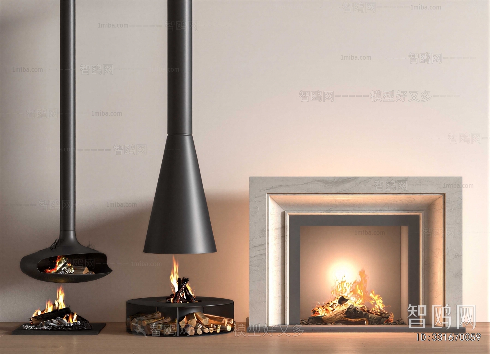 Modern Fireplace