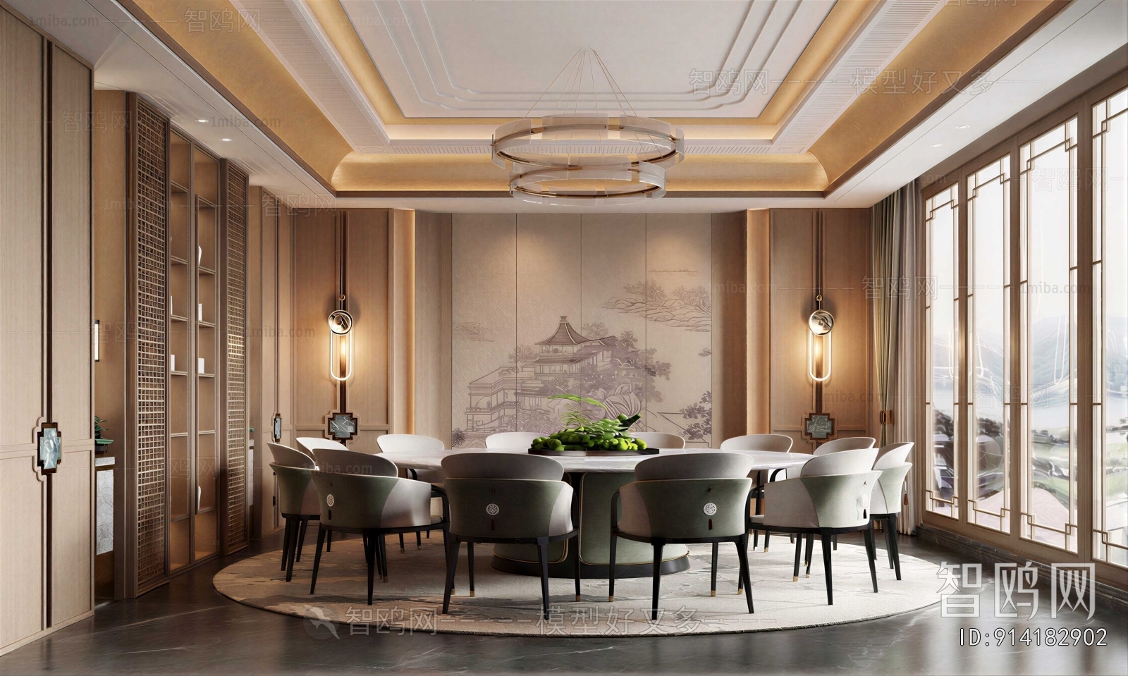 New Chinese Style Restaurant Box