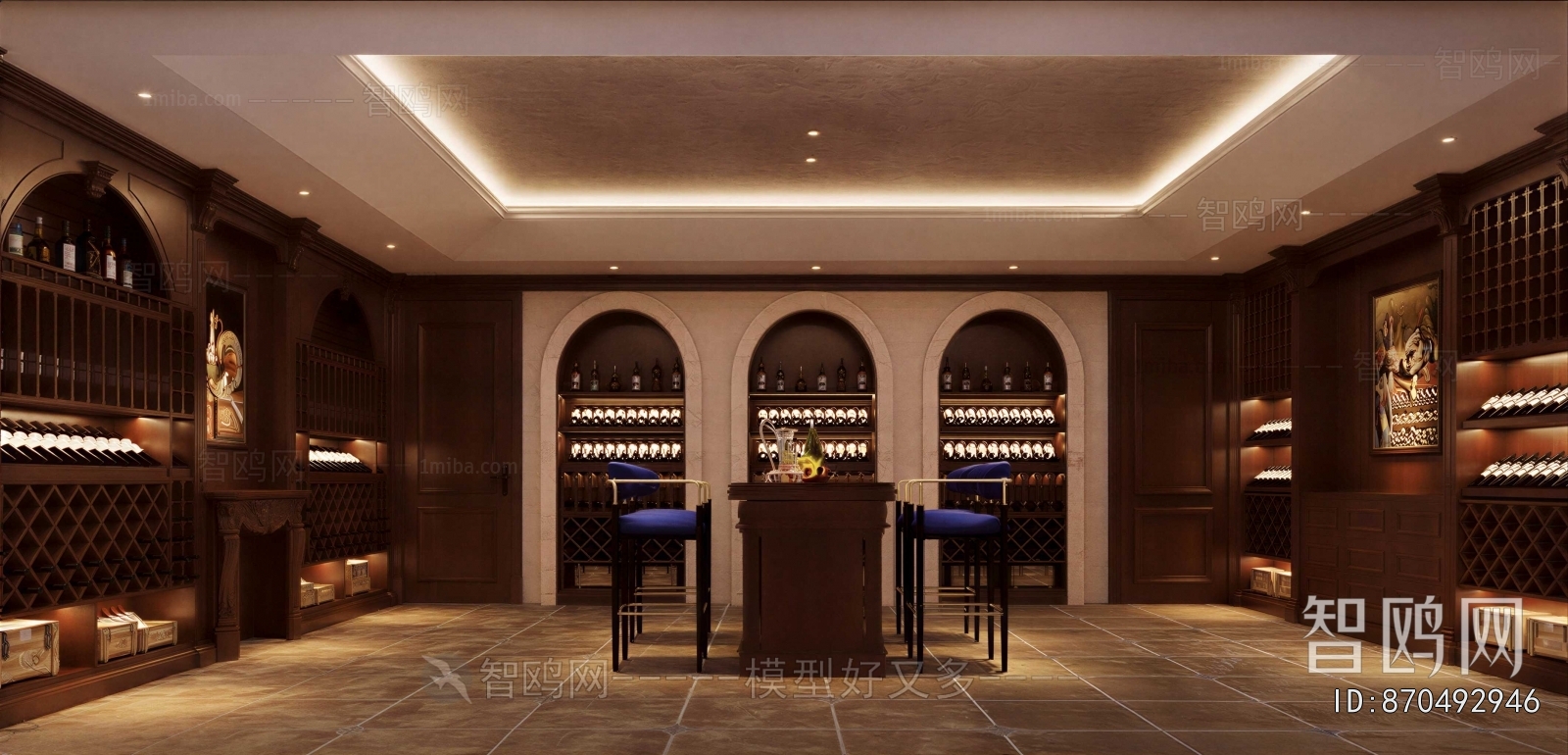 American Style Wine Cellar/Wine Tasting Room