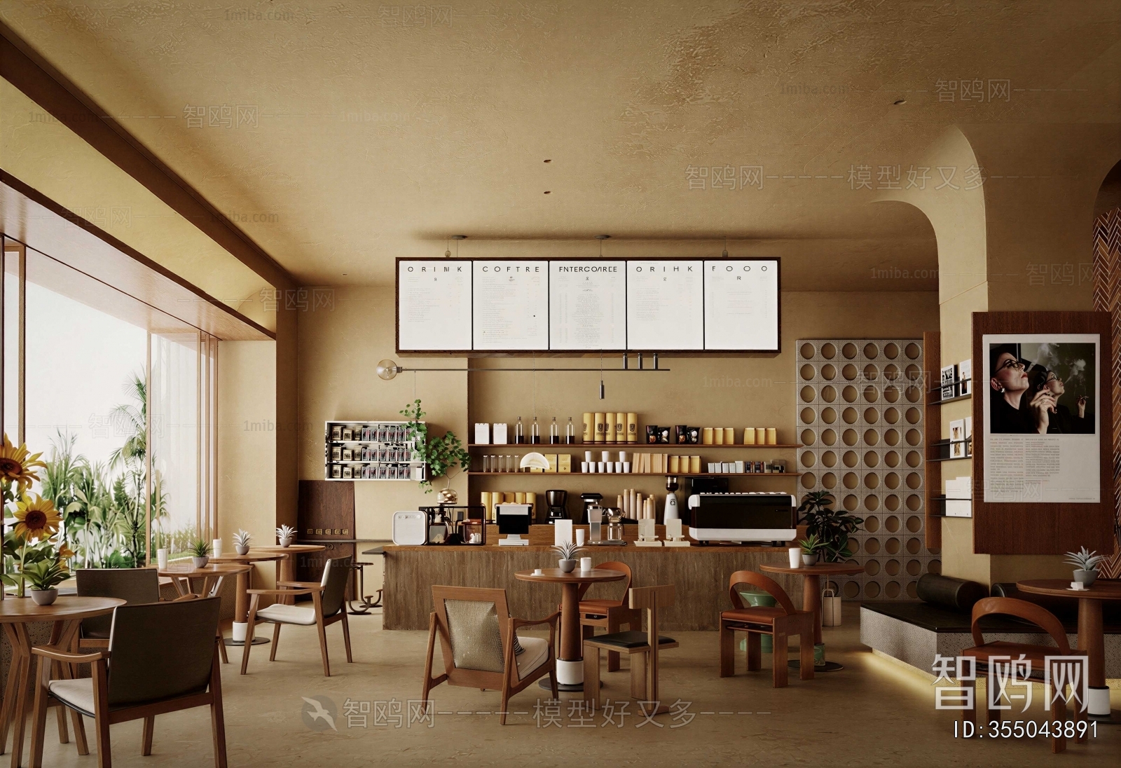 Wabi-sabi Style Cafe