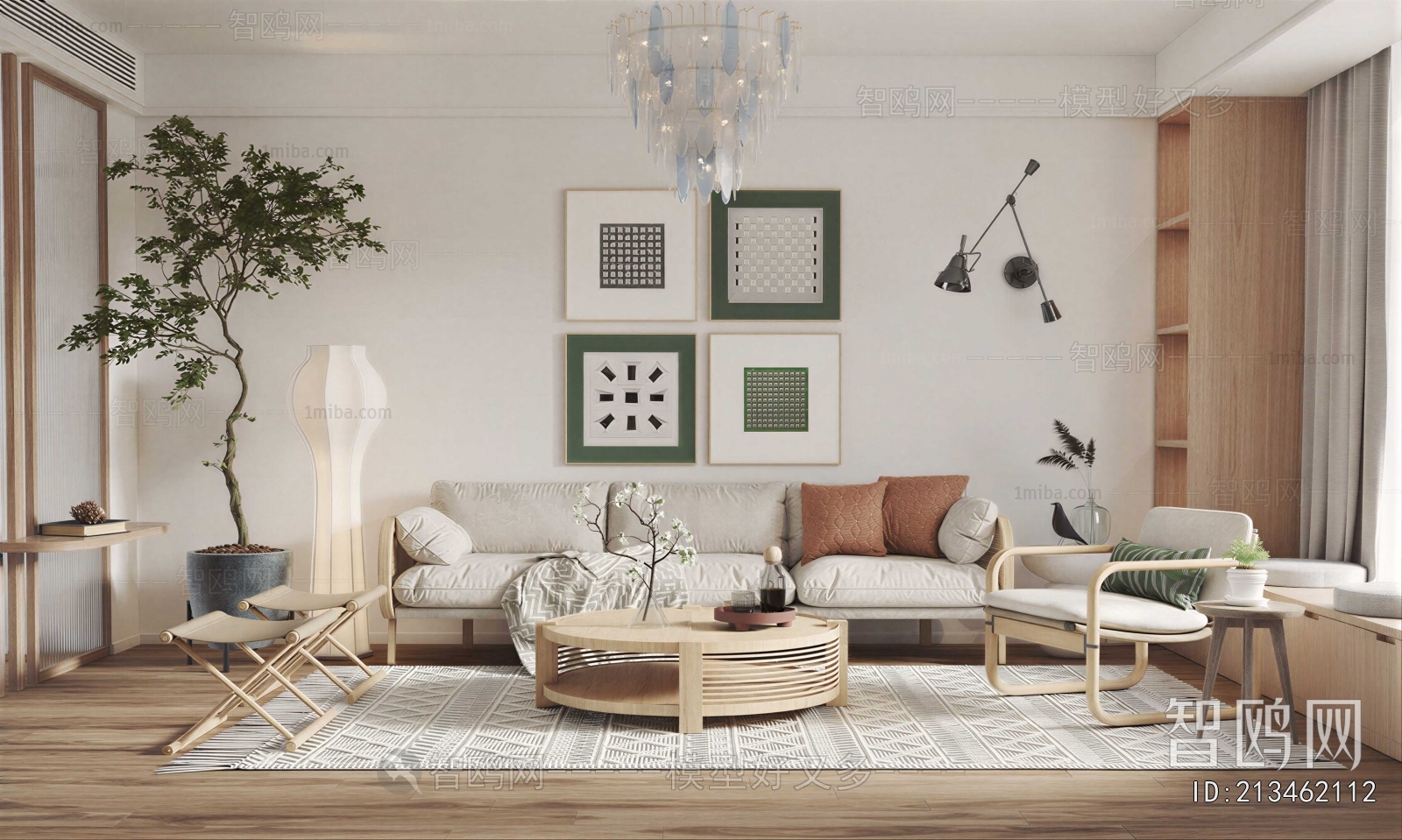 Nordic Style A Living Room