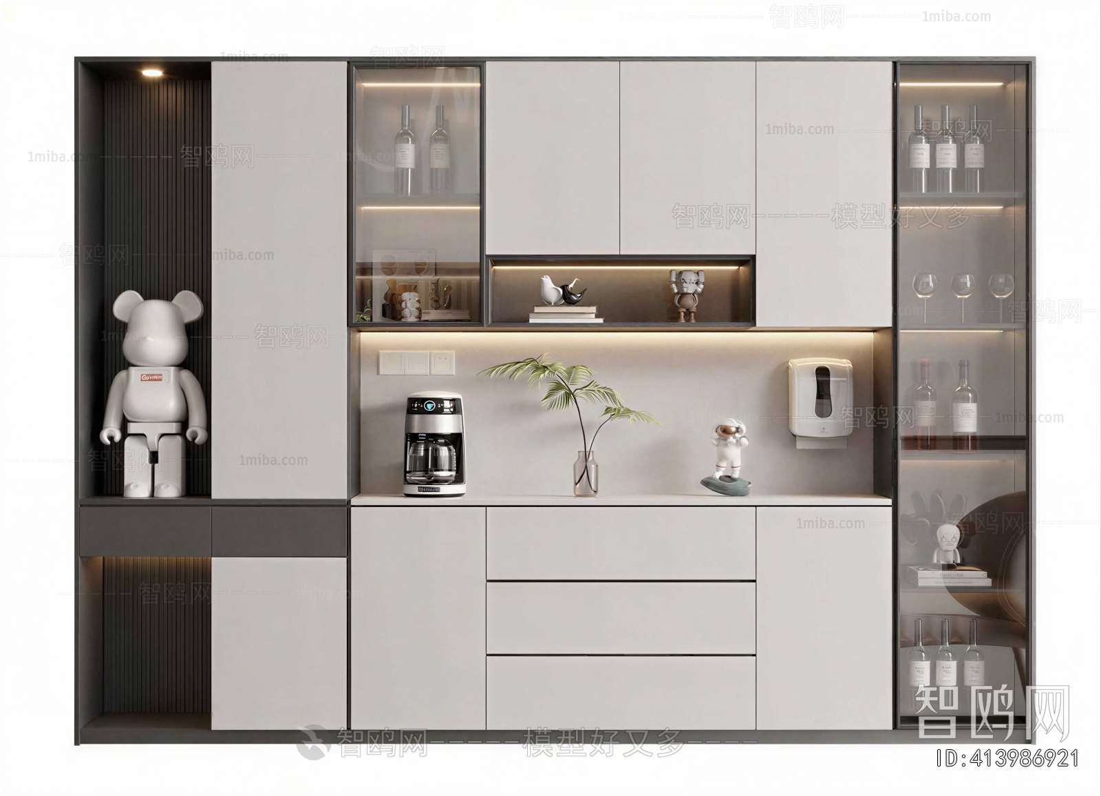 Modern Wine Cabinet