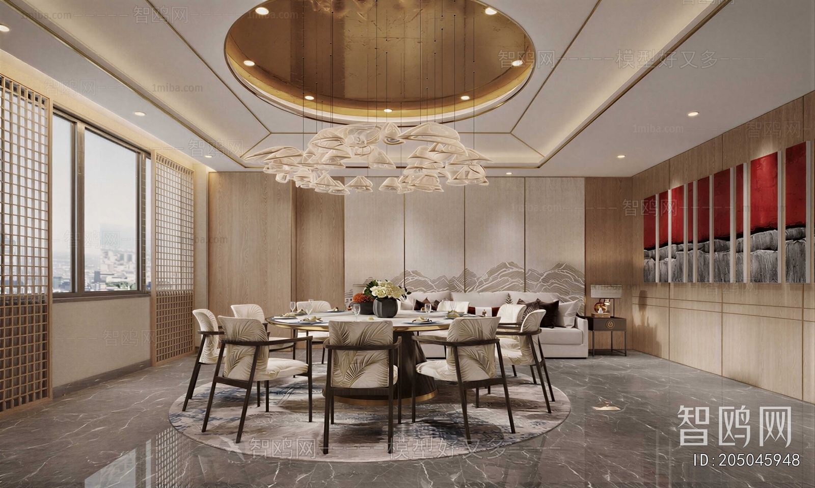 New Chinese Style Restaurant Box