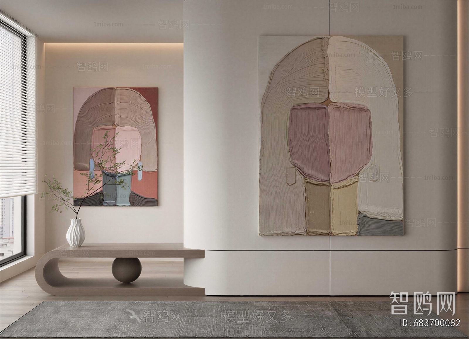 Wabi-sabi Style Painting