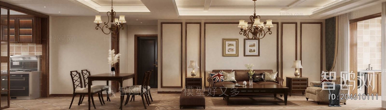 French Style A Living Room