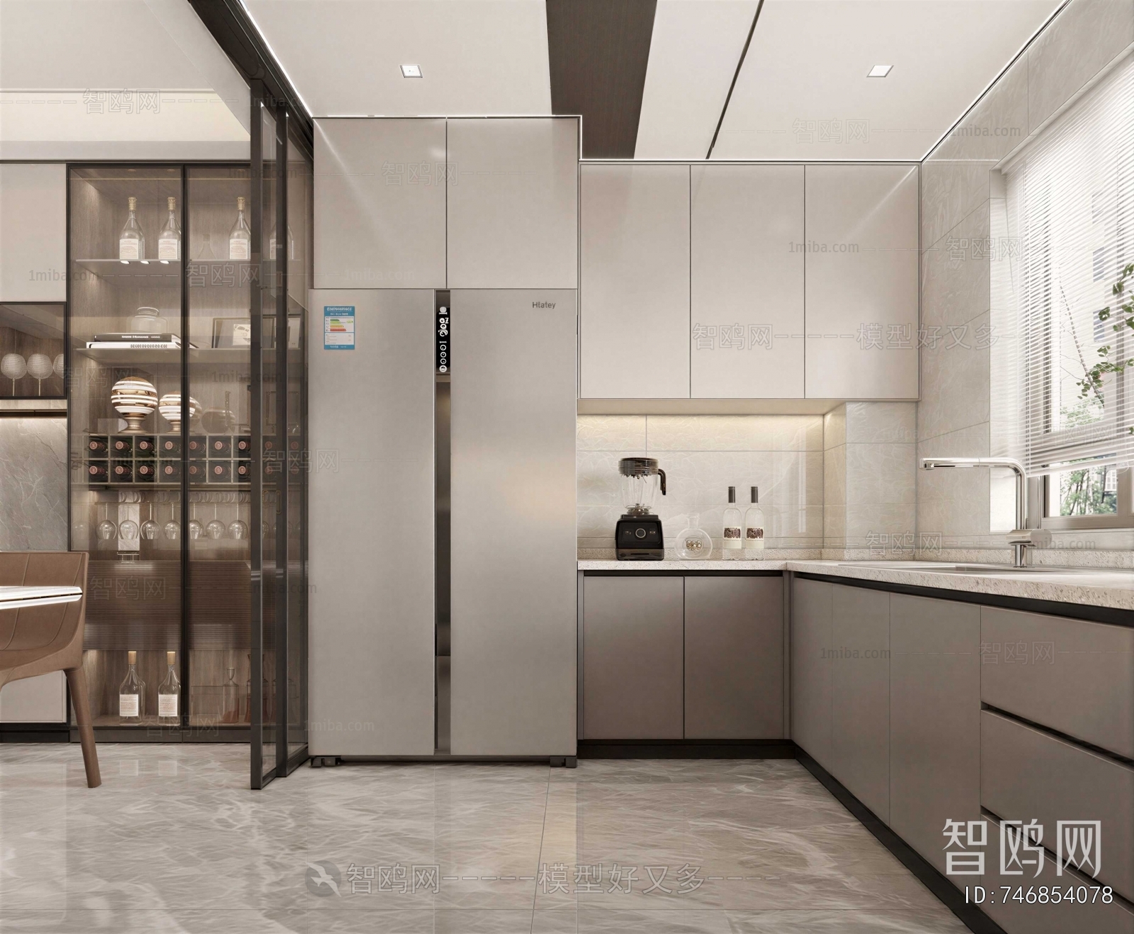 Modern The Kitchen