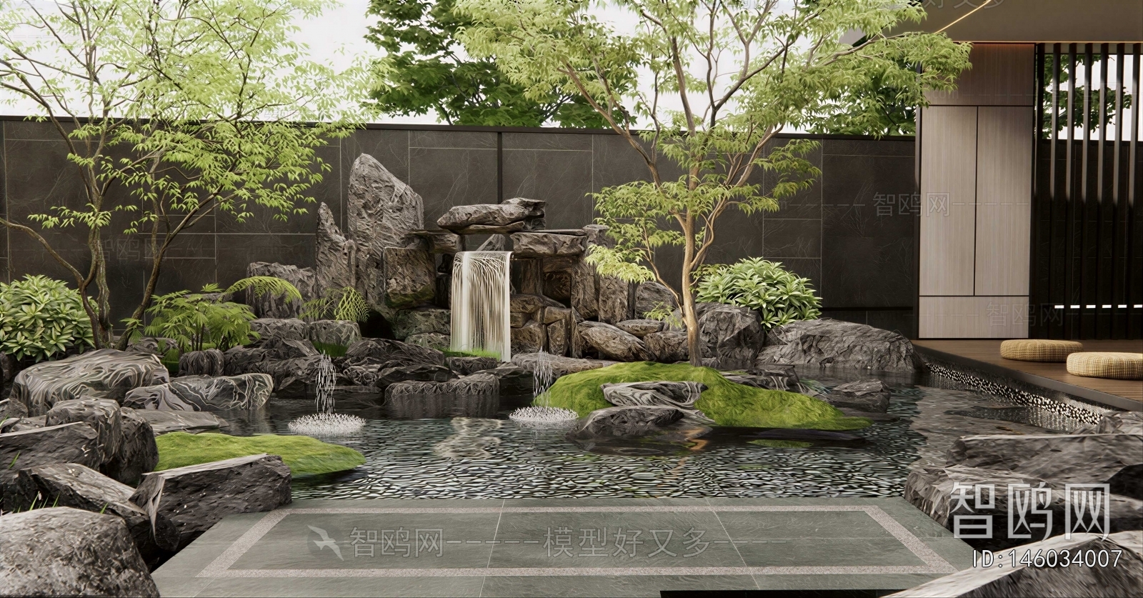 Japanese Style Courtyard/landscape