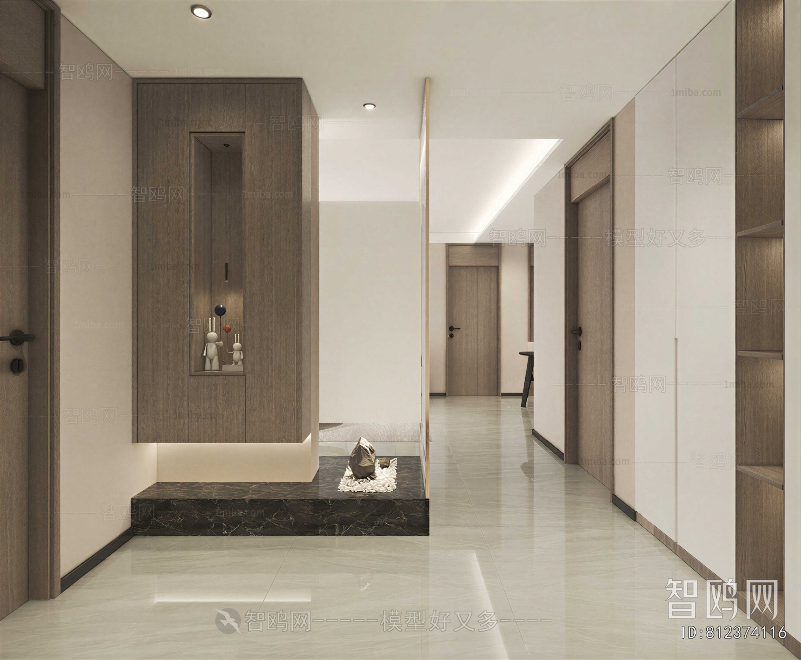 Modern Hallway