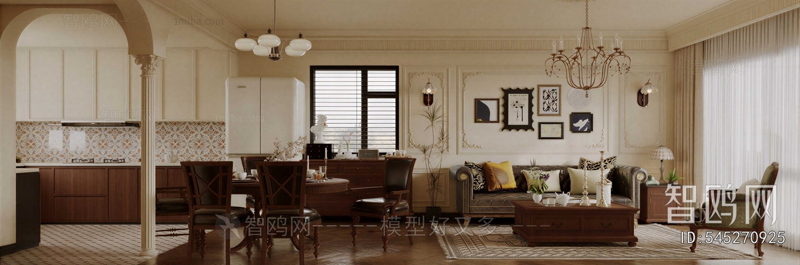 French Style A Living Room