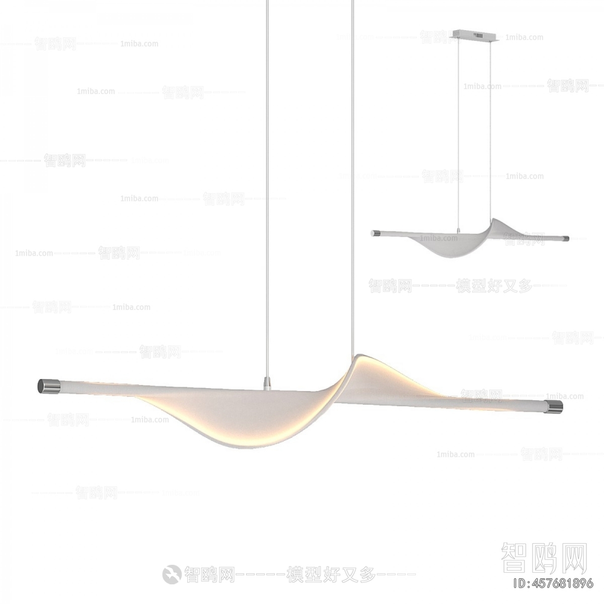 Modern Long Chandelier