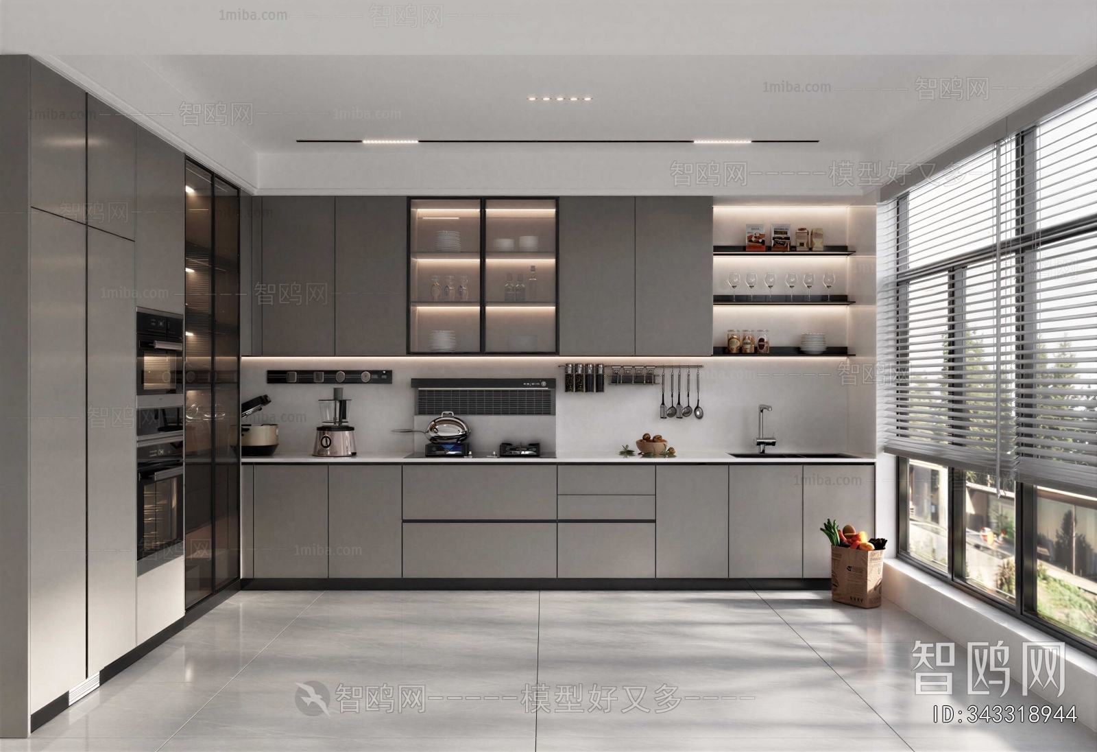 Modern The Kitchen