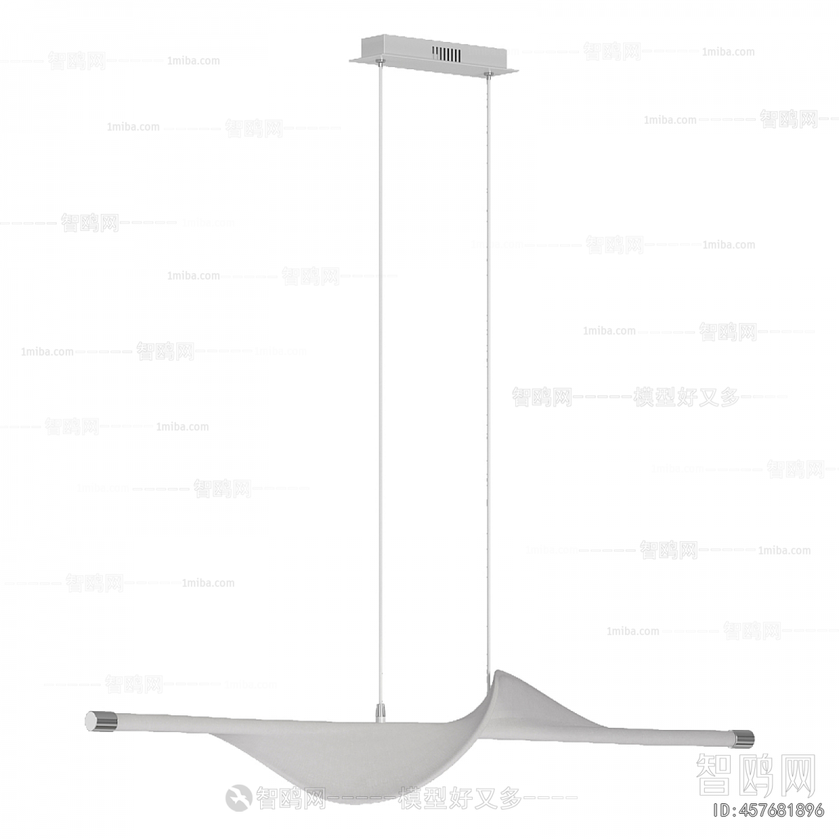 Modern Long Chandelier