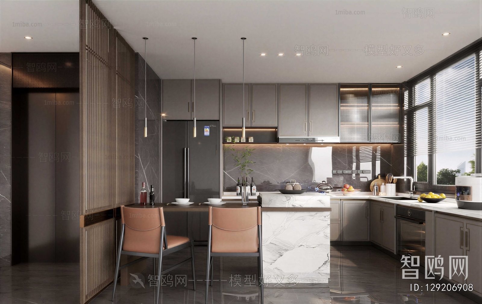 Modern Open Kitchen