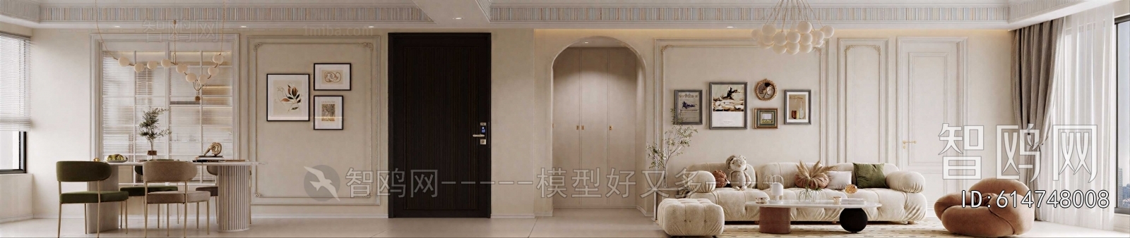 French Style A Living Room