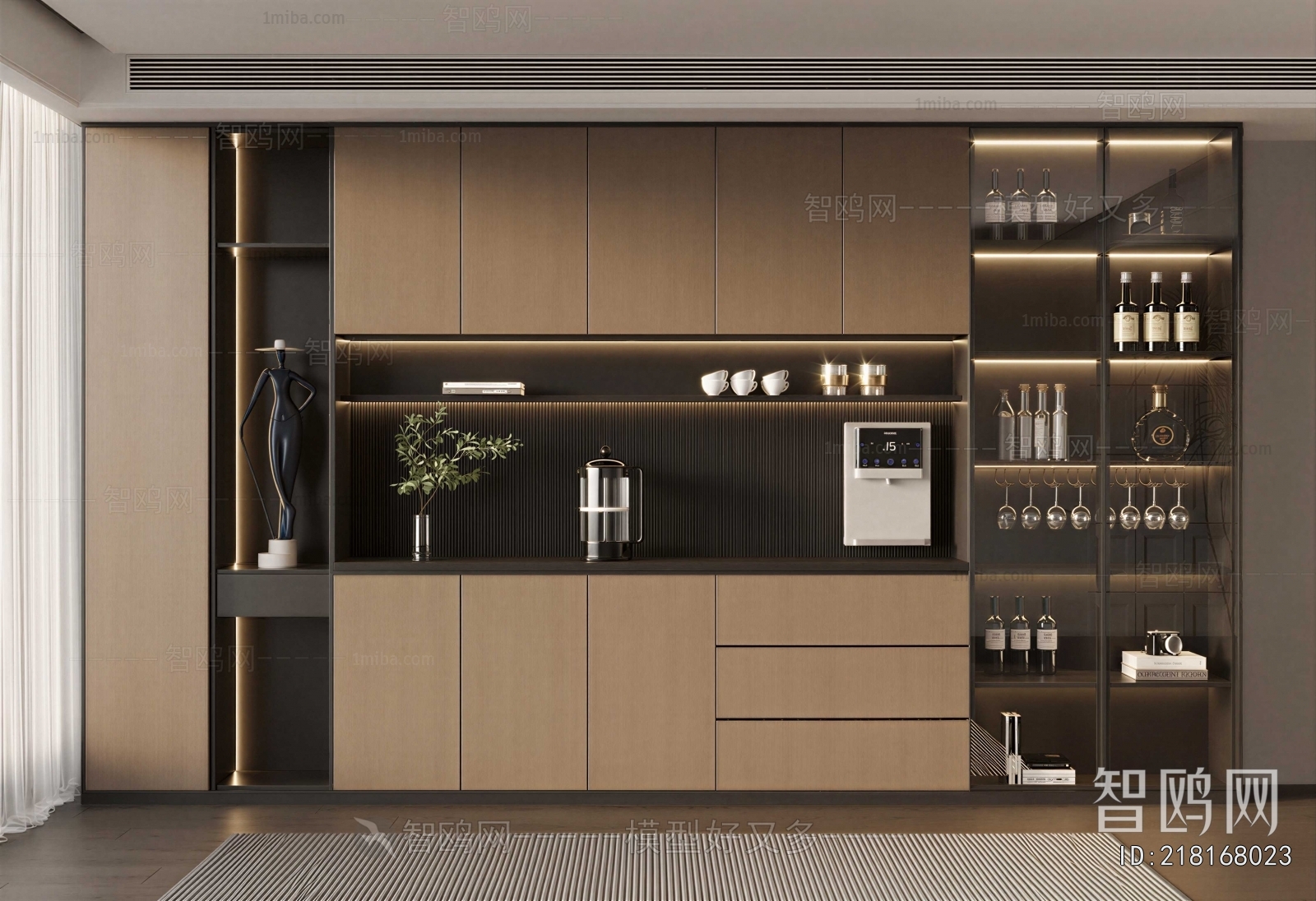 Modern Wine Cabinet