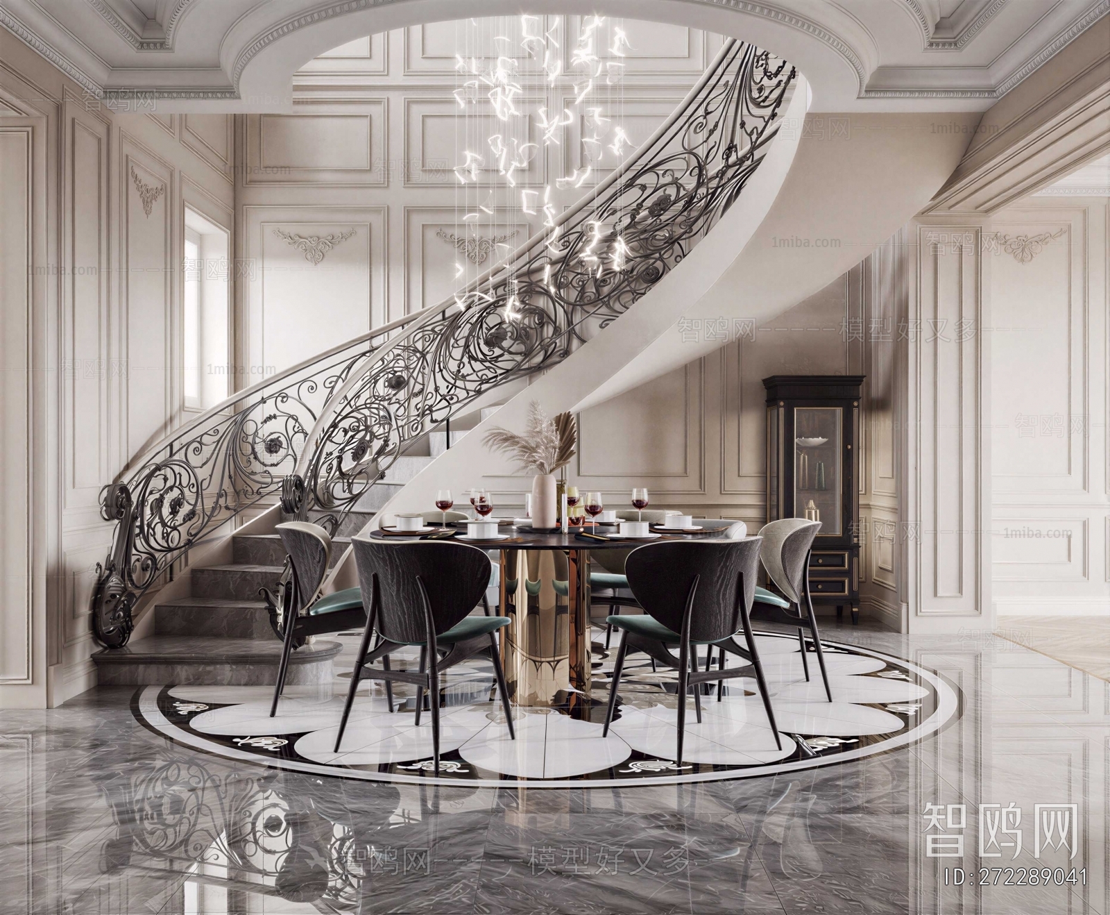 French Style Dining Room