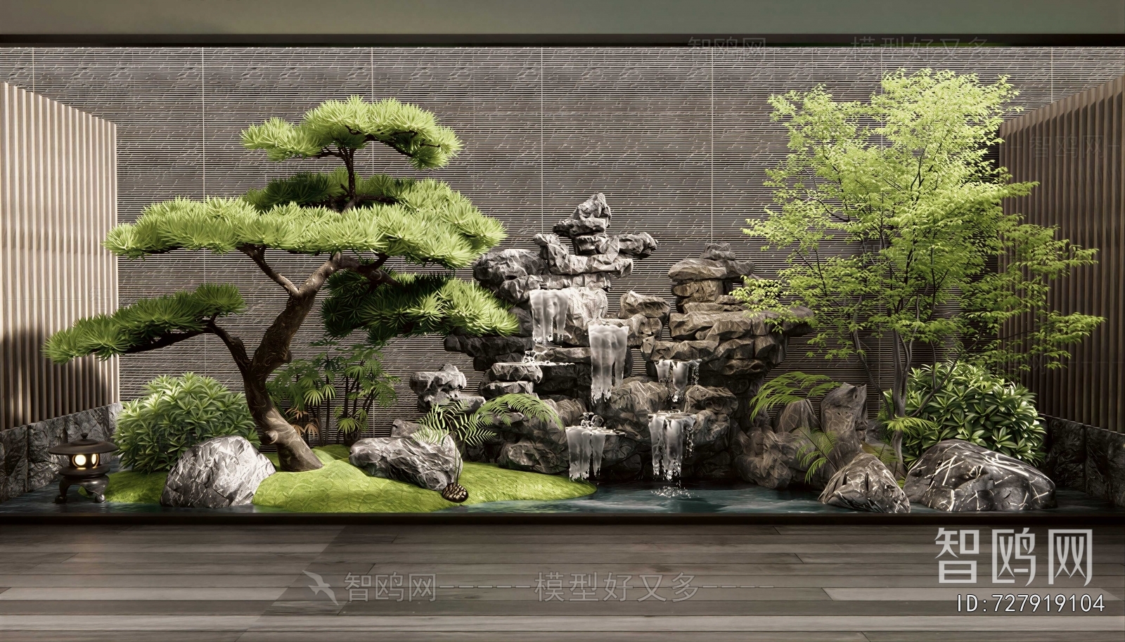 Japanese Style Courtyard/landscape