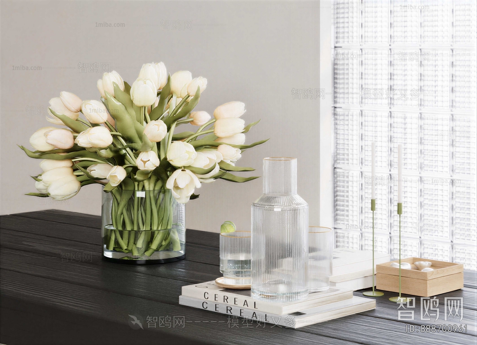 Modern Flower Arrangement