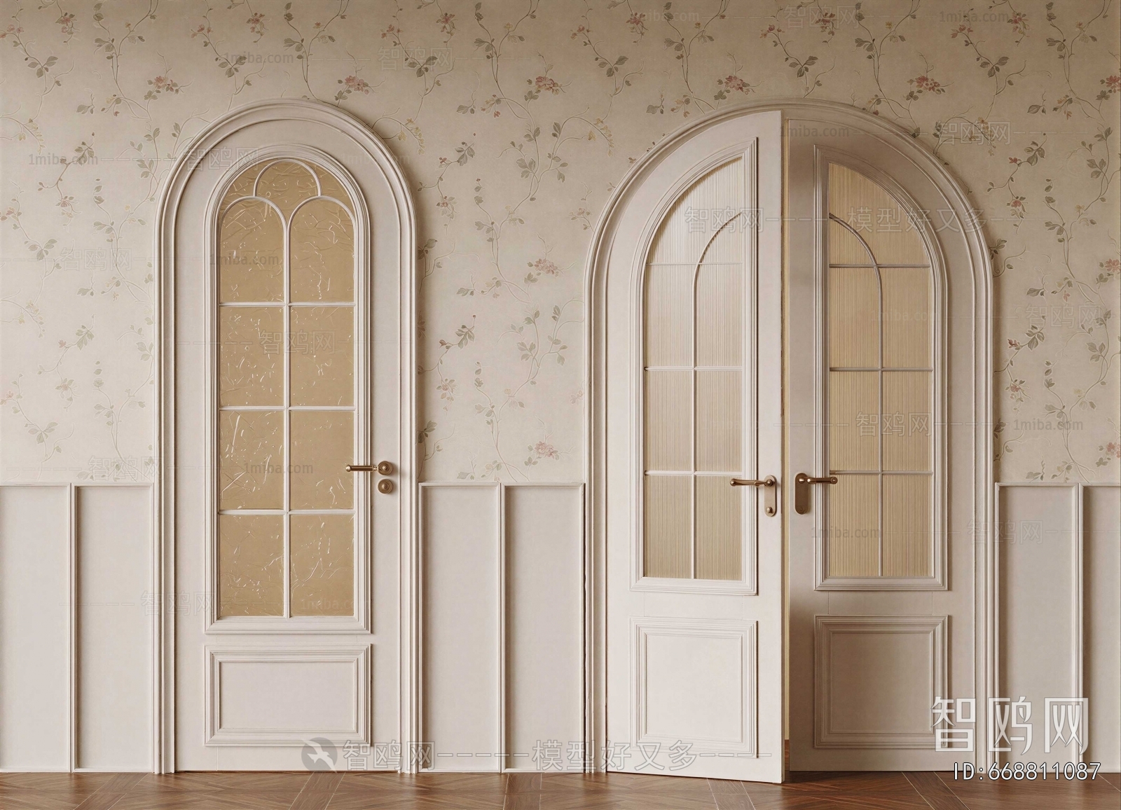 French Style Single Door