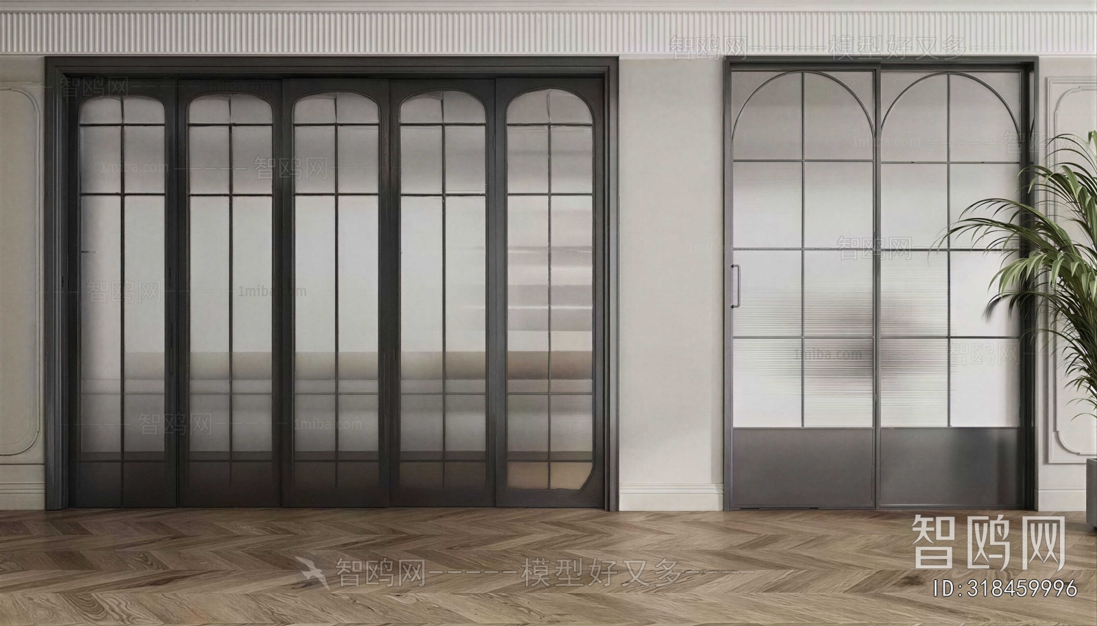 French Style Sliding Door