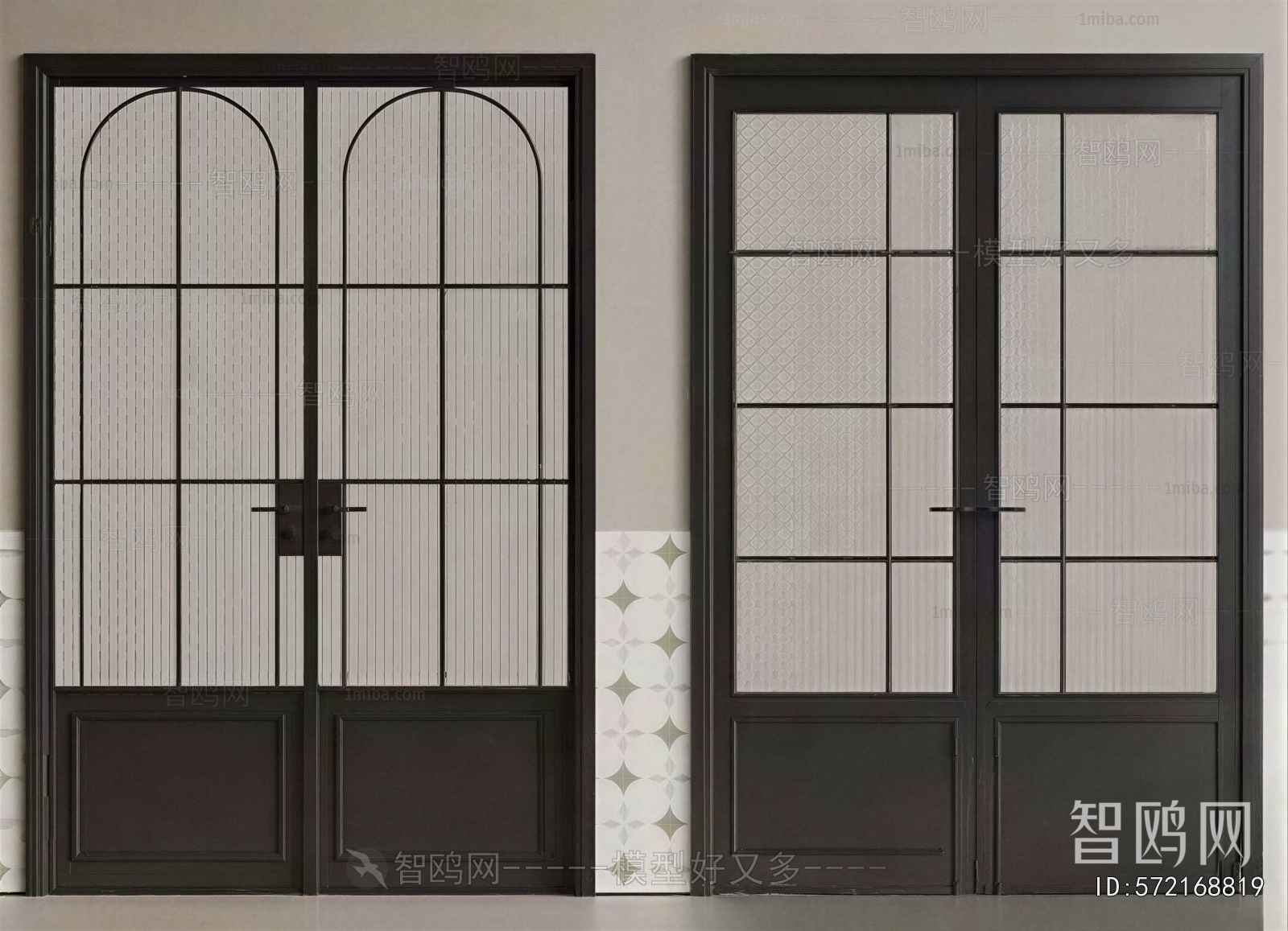 French Style Double Door