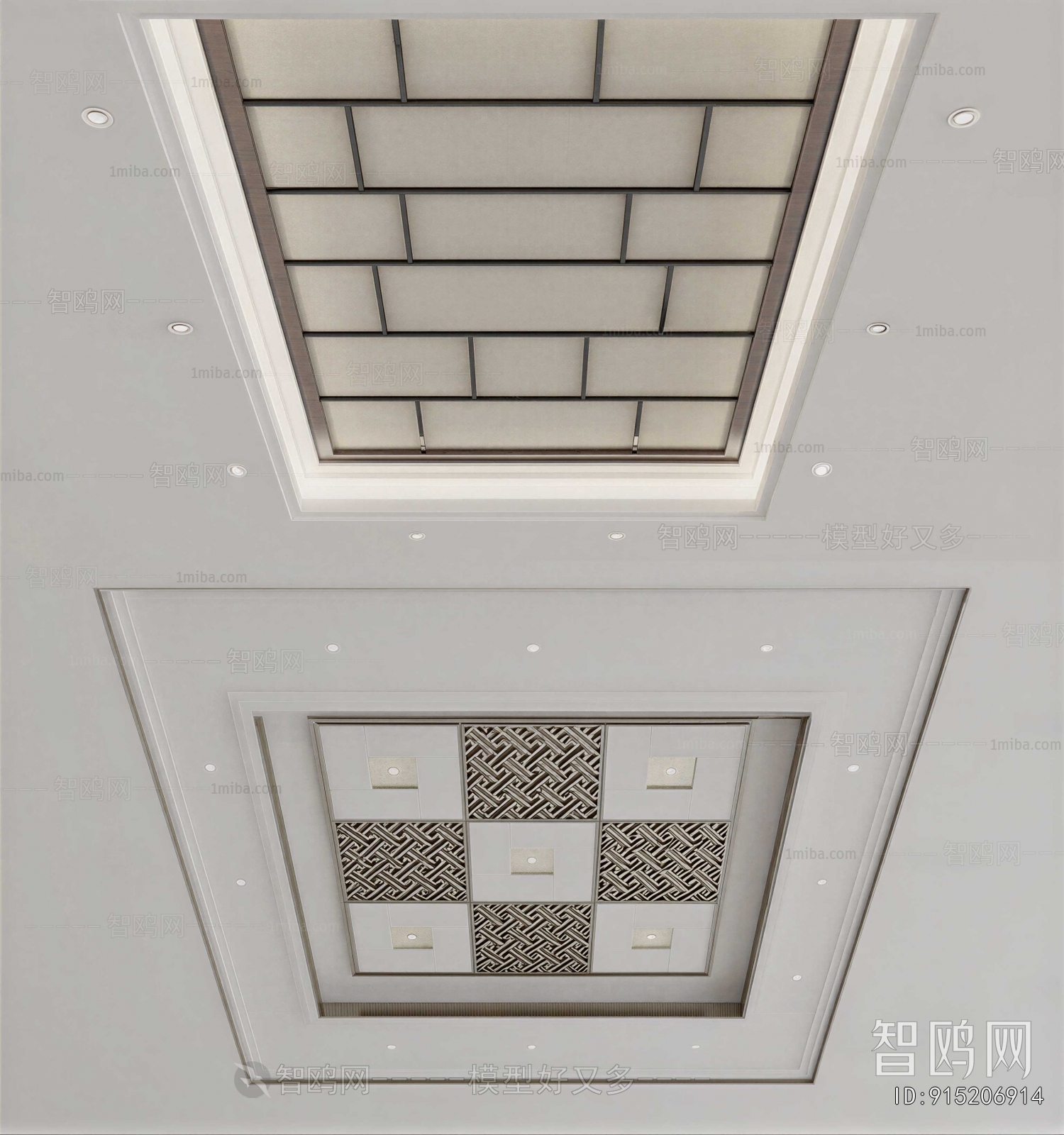 New Chinese Style Suspended Ceiling